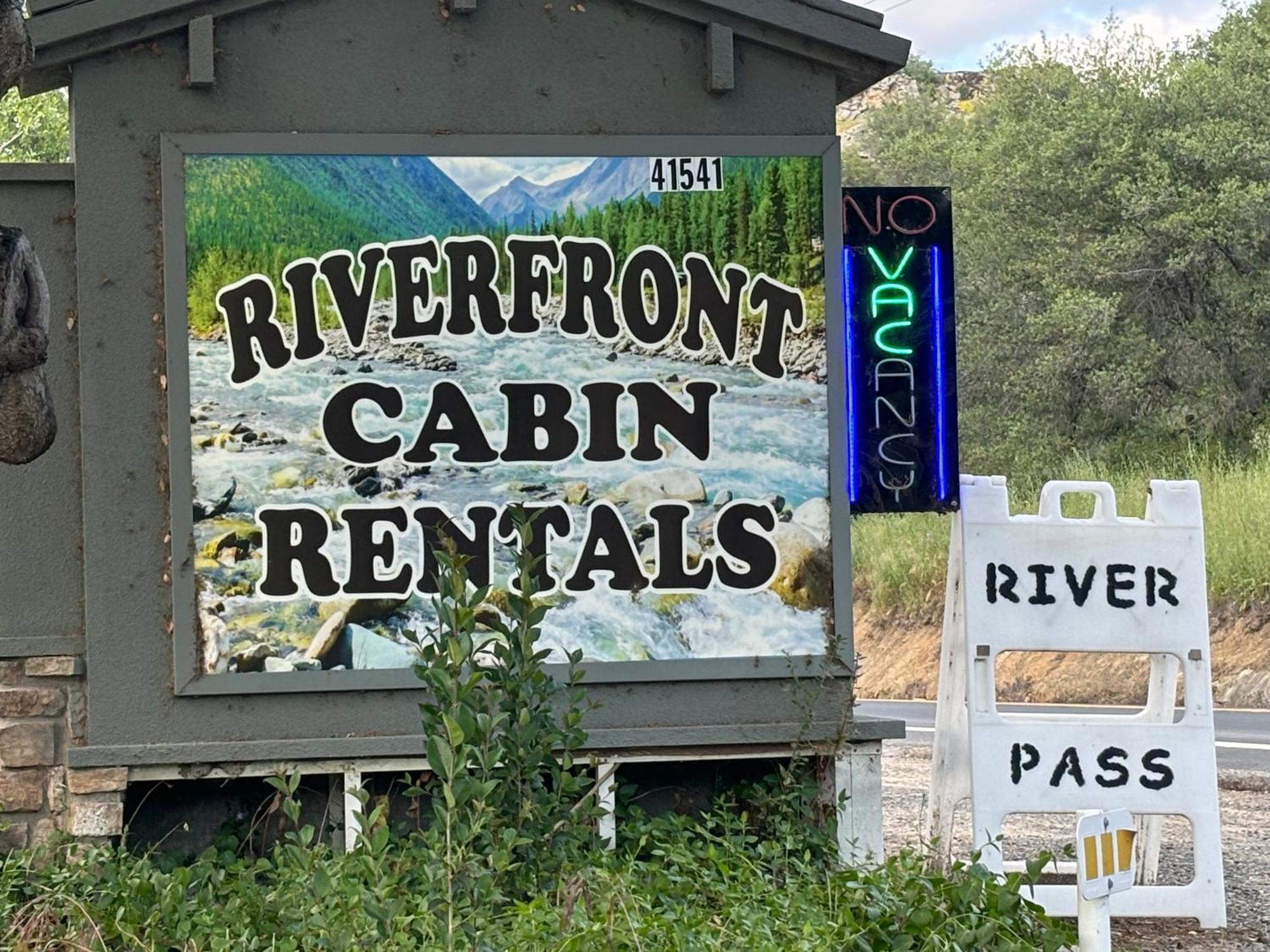 Sequoia River Front Cabins Three Rivers Eksteriør billede